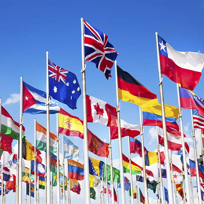 پرچم کشورهای مختلف