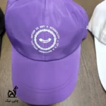 چاپ کلاه لبه دار آبی رنگ انجمن اتیسم ایران 2