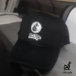 چاپ کلاه لبه دار مشکی بچه شیر
