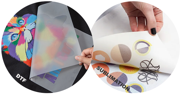 تفاوت DTF و سابلیمیشن 2