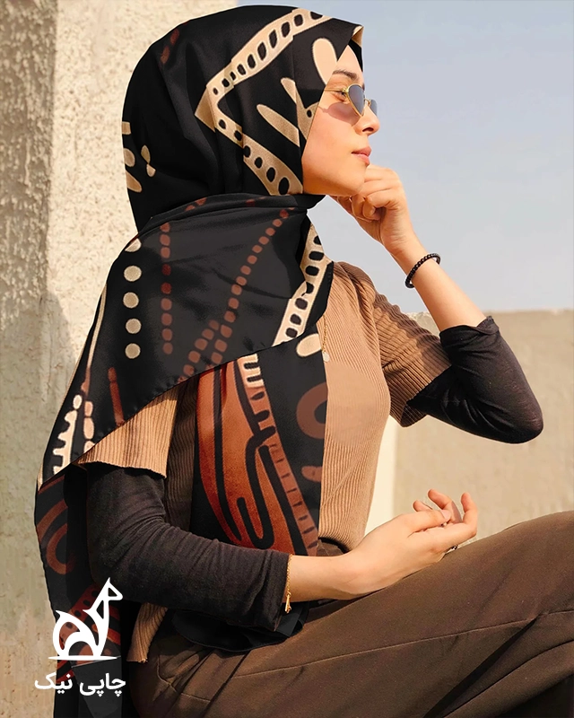 کیفیت روی پارچه‌های تیره